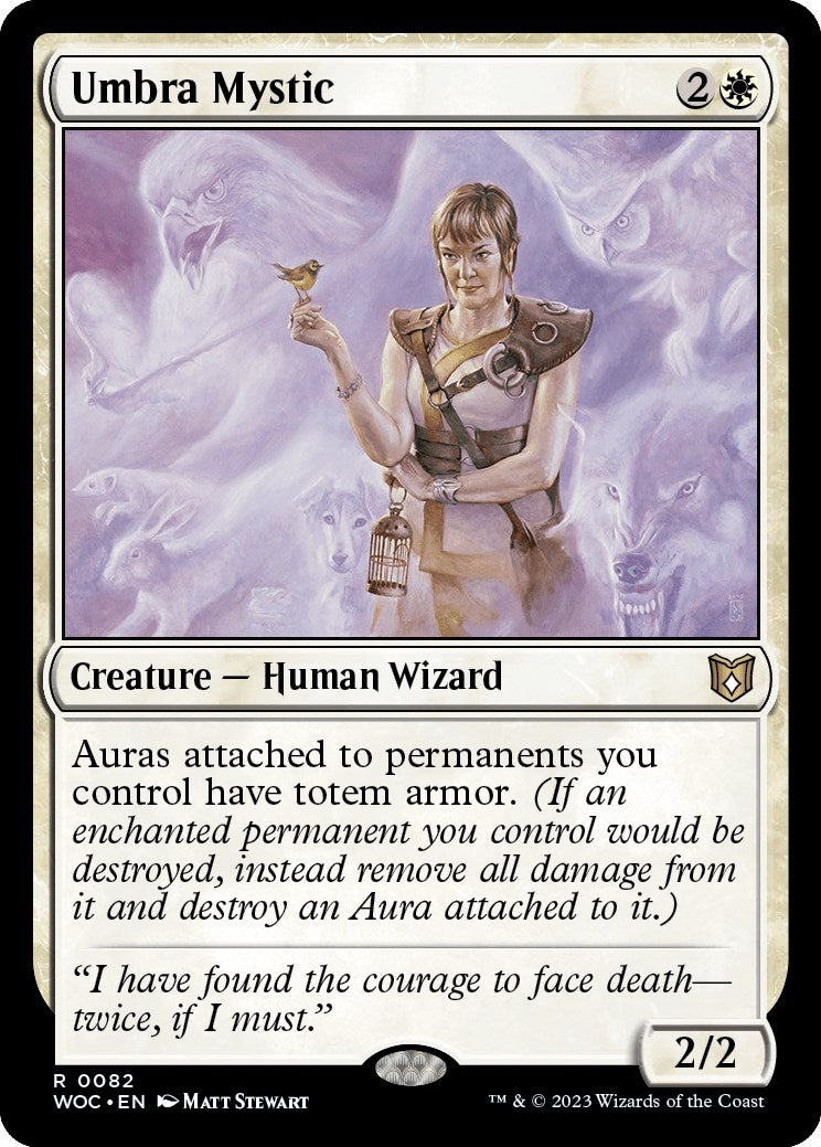 Umbra Mystic [Wilds of Eldraine Commander] | Good Games Cannington