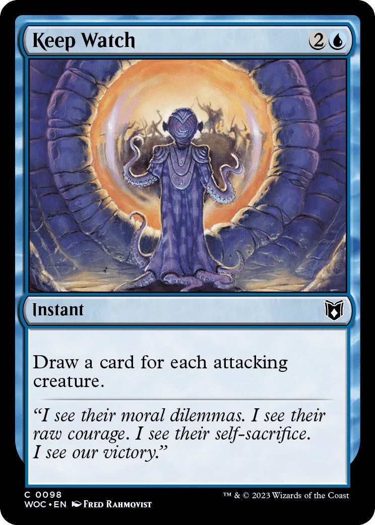 Keep Watch [Wilds of Eldraine Commander] | Good Games Cannington
