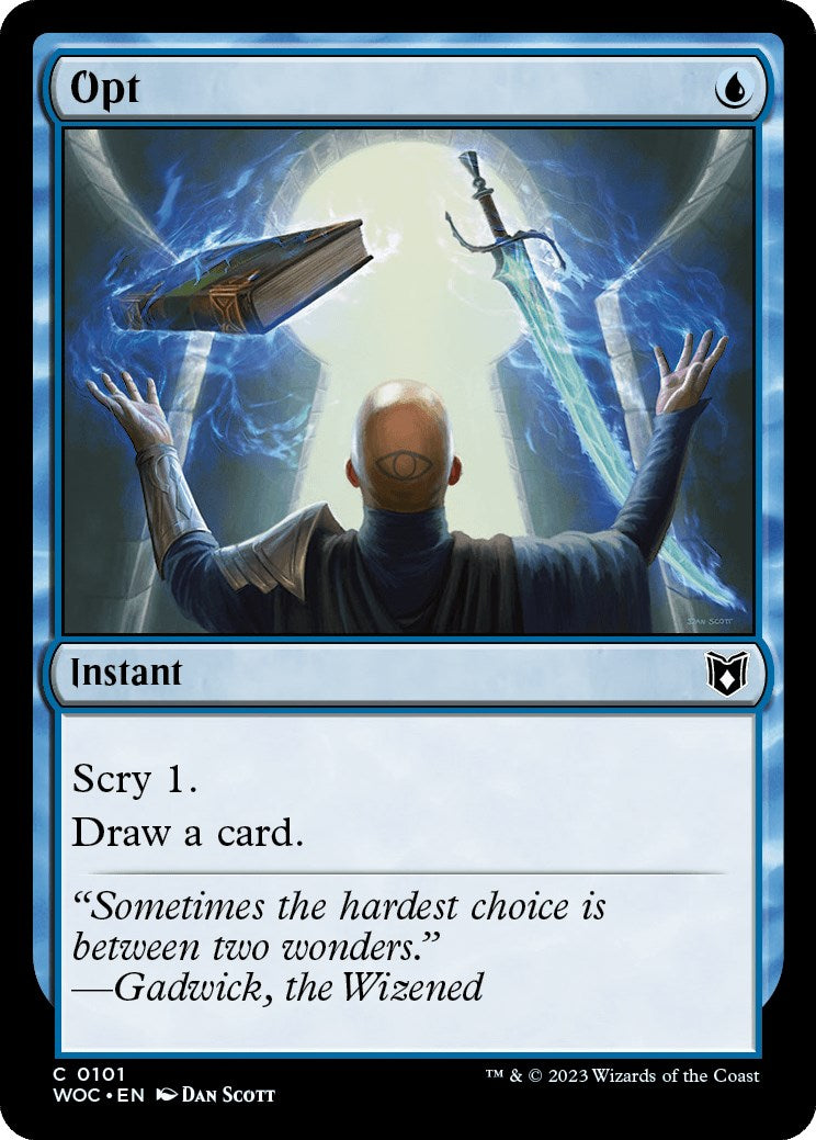 Opt [Wilds of Eldraine Commander] | Good Games Cannington