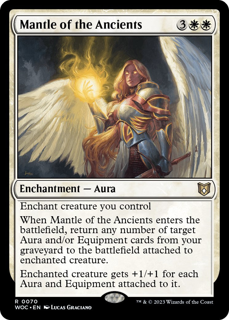 Mantle of the Ancients [Wilds of Eldraine Commander] | Good Games Cannington