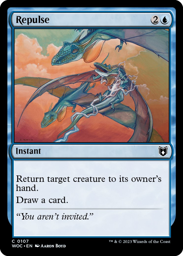Repulse [Wilds of Eldraine Commander] | Good Games Cannington