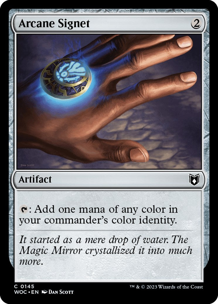 Arcane Signet [Wilds of Eldraine Commander] | Good Games Cannington