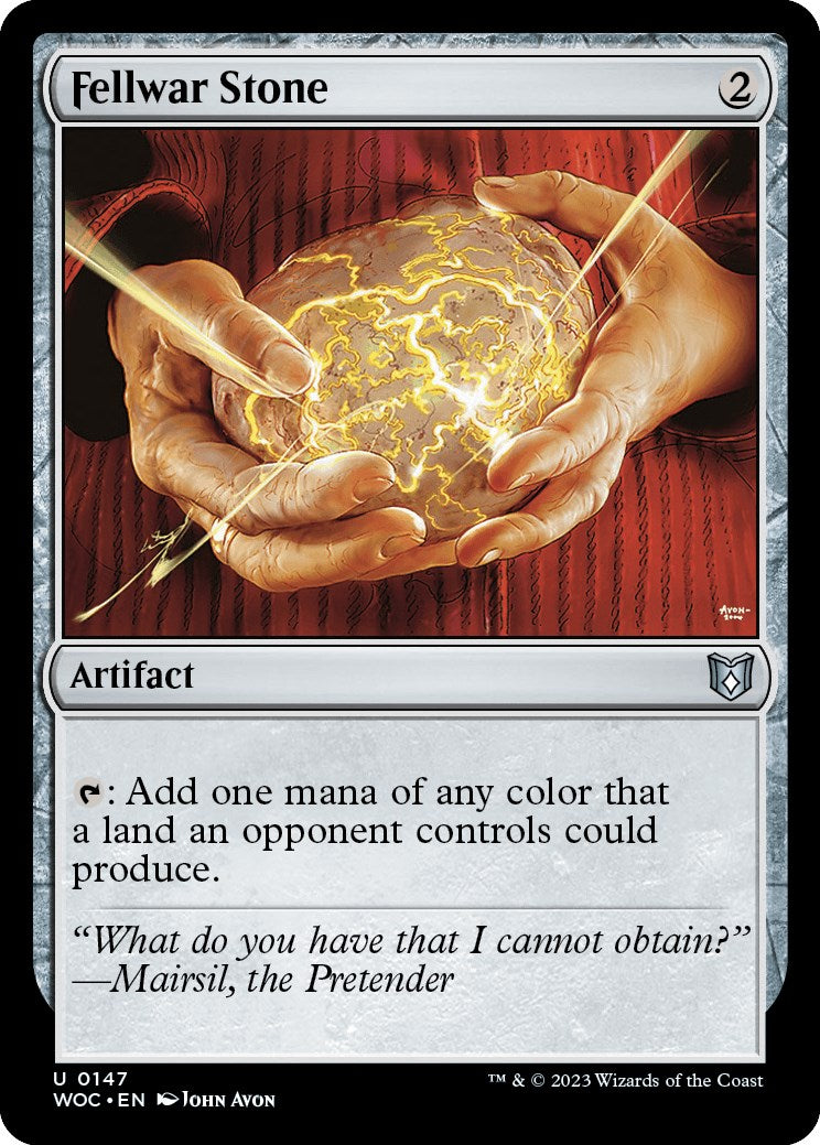 Fellwar Stone [Wilds of Eldraine Commander] | Good Games Cannington