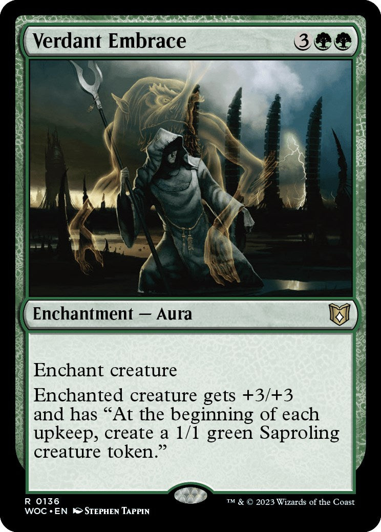 Verdant Embrace [Wilds of Eldraine Commander] | Good Games Cannington