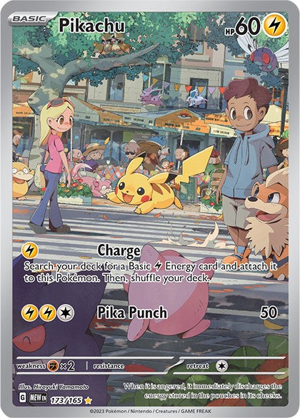 Pikachu (173/165) [Scarlet & Violet 151] | Good Games Cannington