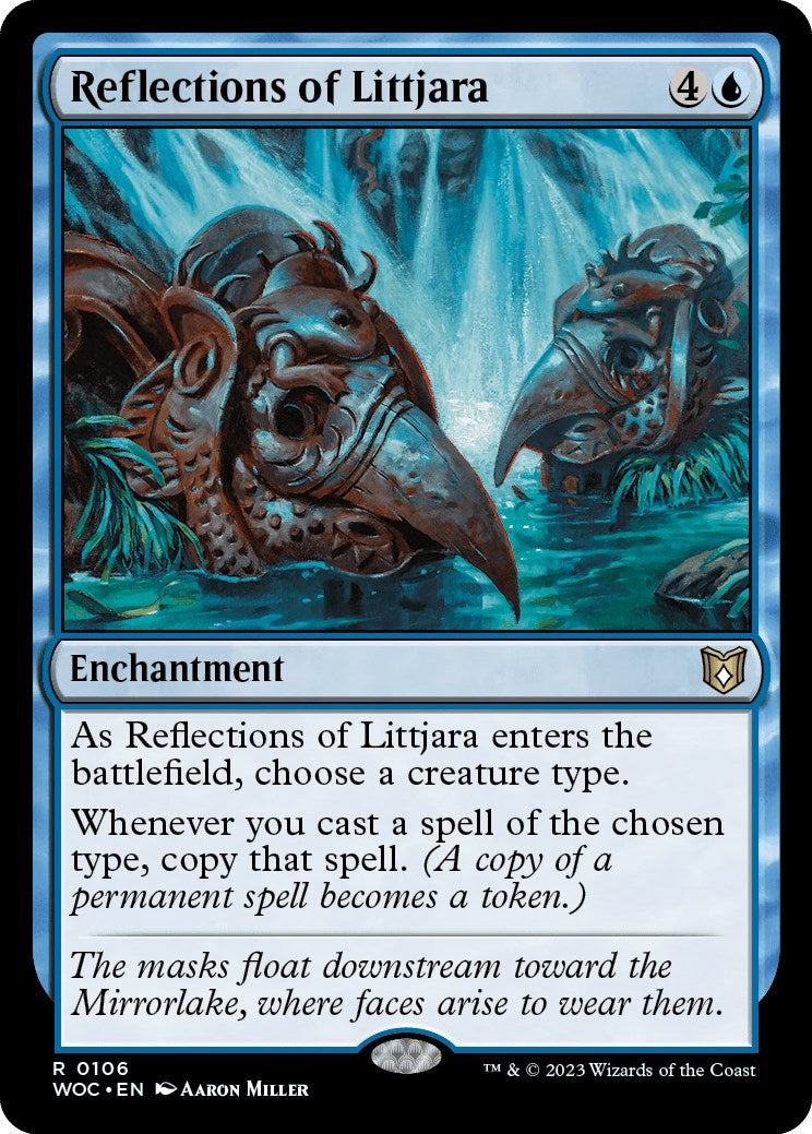 Reflections of Littjara [Wilds of Eldraine Commander] | Good Games Cannington