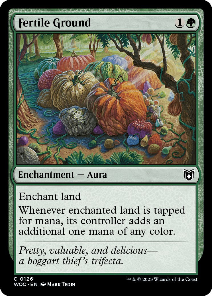 Fertile Ground [Wilds of Eldraine Commander] | Good Games Cannington