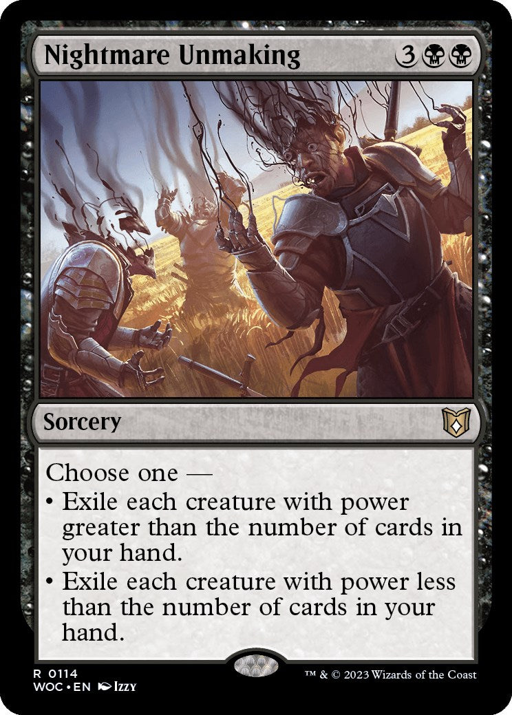 Nightmare Unmaking [Wilds of Eldraine Commander] | Good Games Cannington