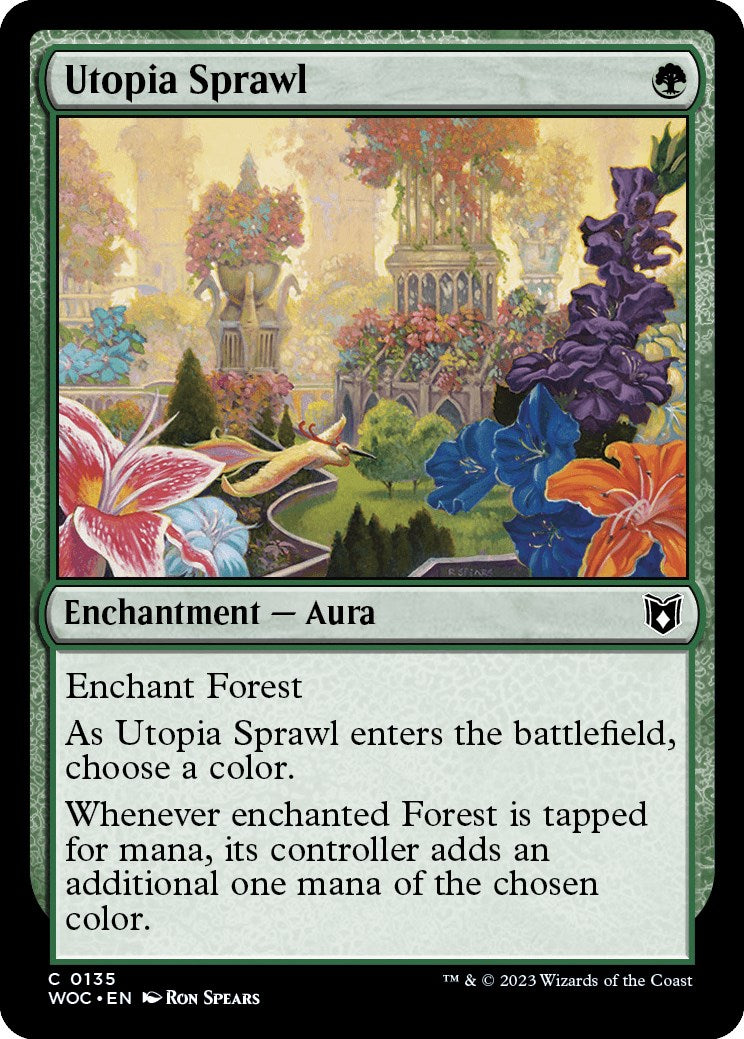 Utopia Sprawl [Wilds of Eldraine Commander] | Good Games Cannington