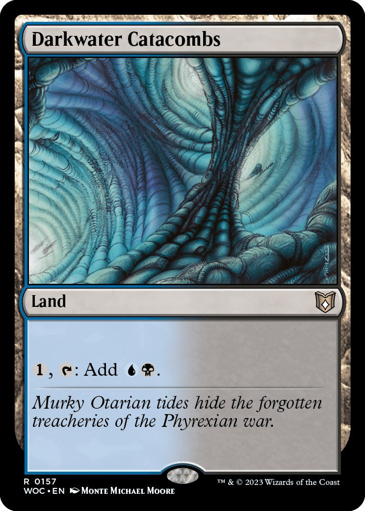 Darkwater Catacombs [Wilds of Eldraine Commander] | Good Games Cannington