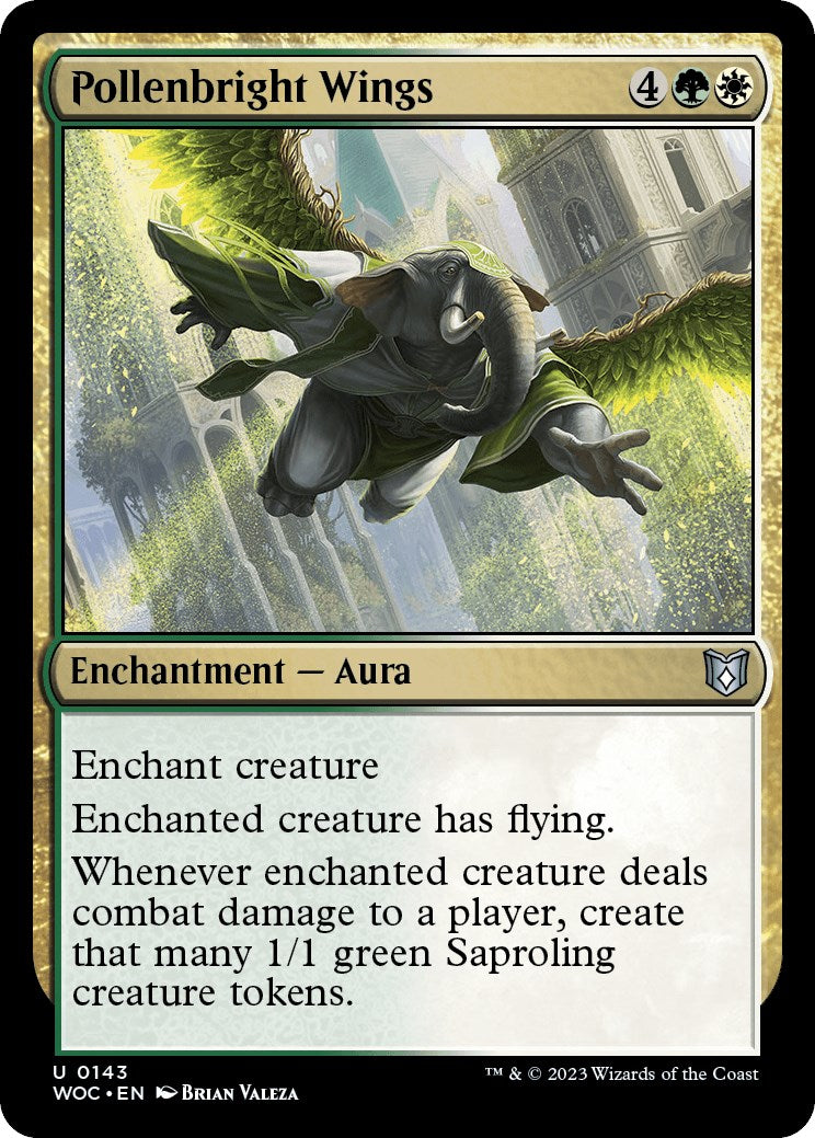 Pollenbright Wings [Wilds of Eldraine Commander] | Good Games Cannington