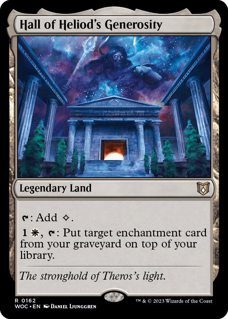 Hall of Heliod's Generosity [Wilds of Eldraine Commander] | Good Games Cannington
