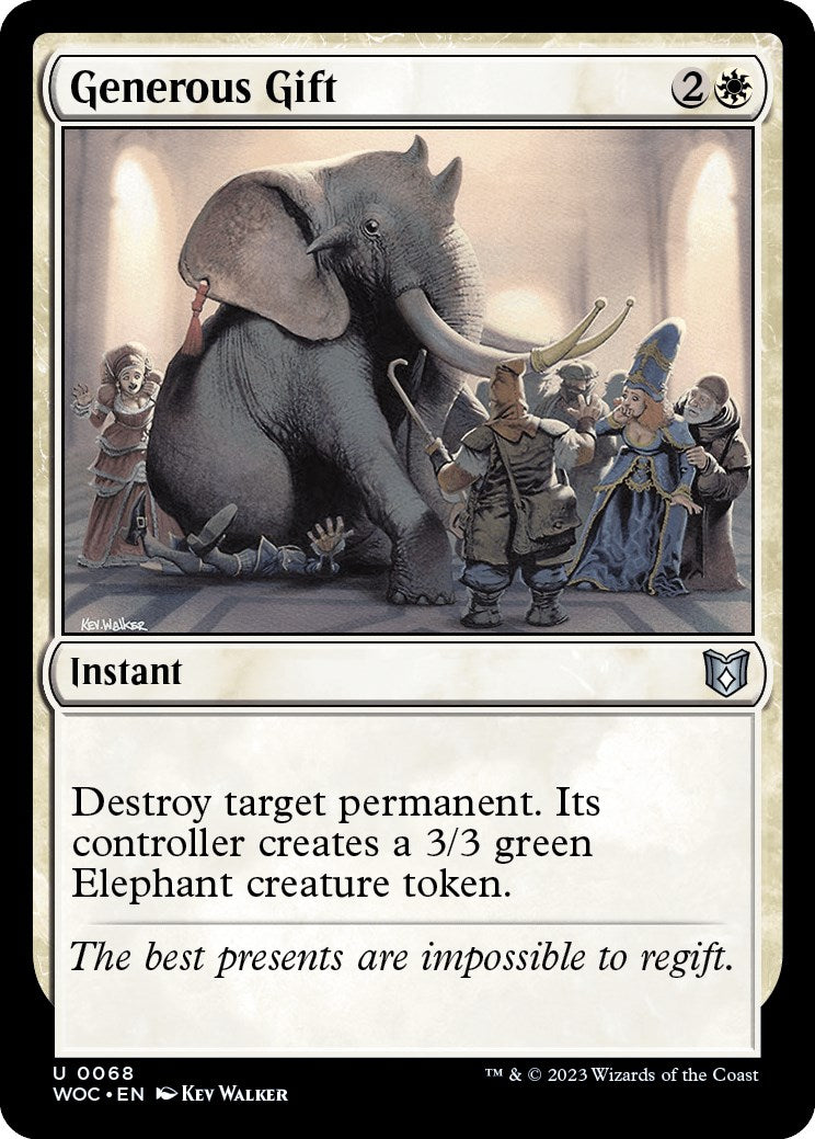 Generous Gift [Wilds of Eldraine Commander] | Good Games Cannington