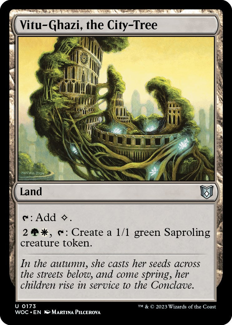 Vitu-Ghazi, the City-Tree [Wilds of Eldraine Commander] | Good Games Cannington