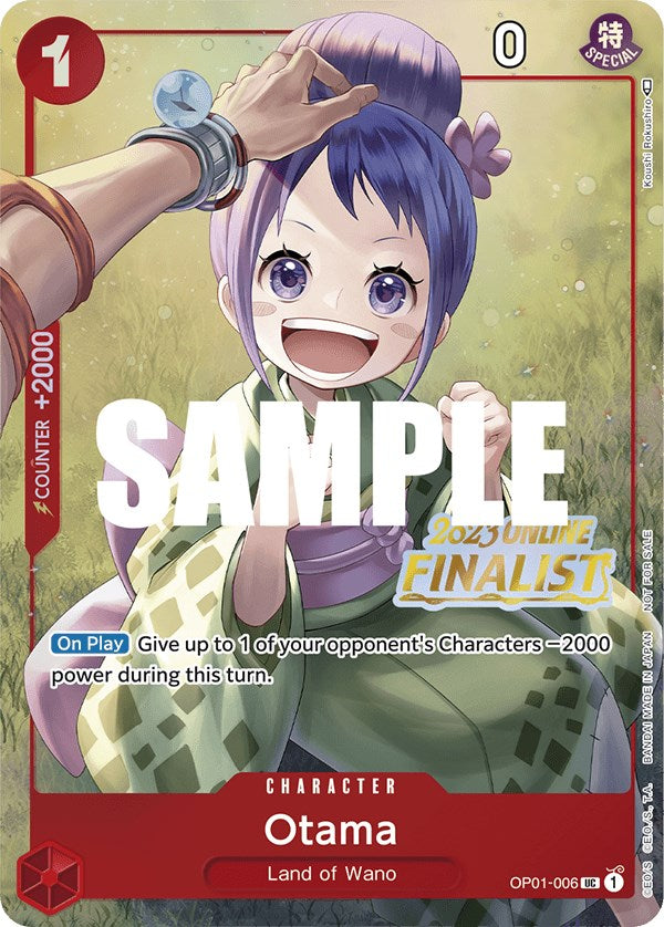 Otama (Online Regional 2023) [Finalist] [One Piece Promotion Cards] | Good Games Cannington