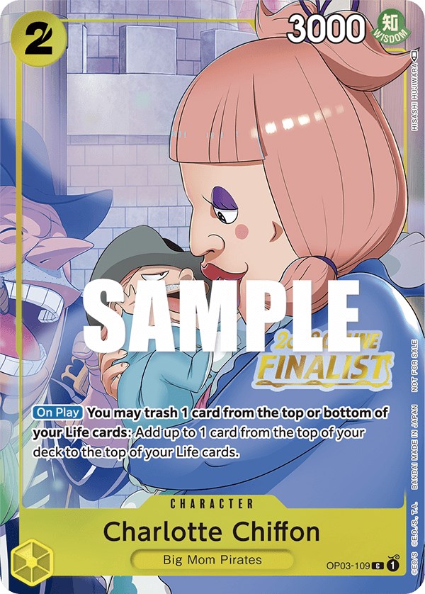 Charlotte Chiffon (Online Regional 2023) [Finalist] [One Piece Promotion Cards] | Good Games Cannington