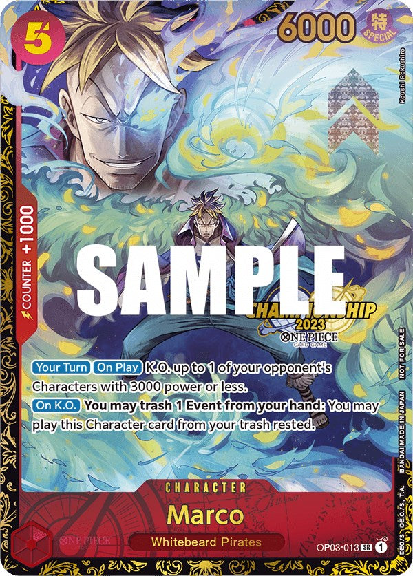 Marco (Championship 2023) [One Piece Promotion Cards] | Good Games Cannington