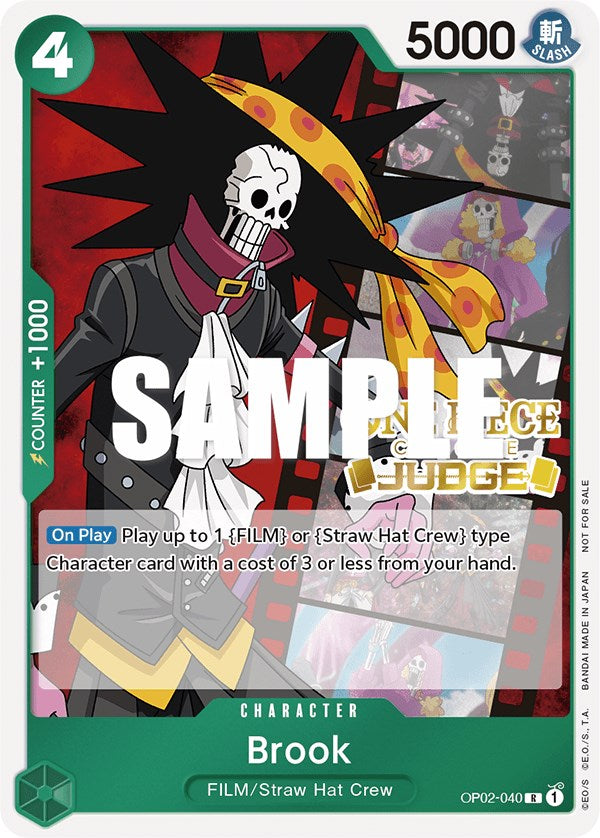 Brook (Judge Pack Vol. 2) [One Piece Promotion Cards] | Good Games Cannington