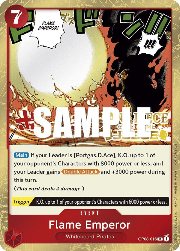 Flame Emperor (Judge Pack Vol. 2) [One Piece Promotion Cards] | Good Games Cannington