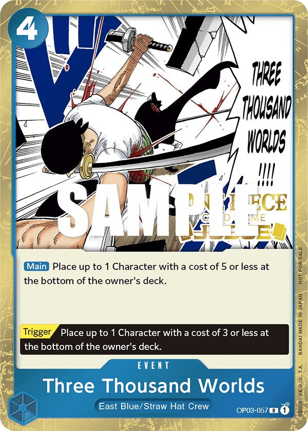 Three Thousand Worlds (Judge Pack Vol. 2) [One Piece Promotion Cards] | Good Games Cannington