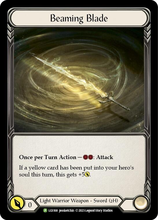 Beaming Blade [LGS168] (Promo)  Cold Foil | Good Games Cannington