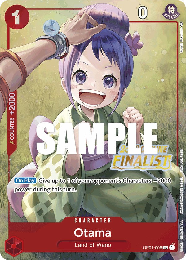 Otama (Offline Regional 2023) [Finalist] [One Piece Promotion Cards] | Good Games Cannington