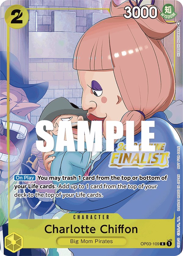 Charlotte Chiffon (Offline Regional 2023) [Finalist] [One Piece Promotion Cards] | Good Games Cannington
