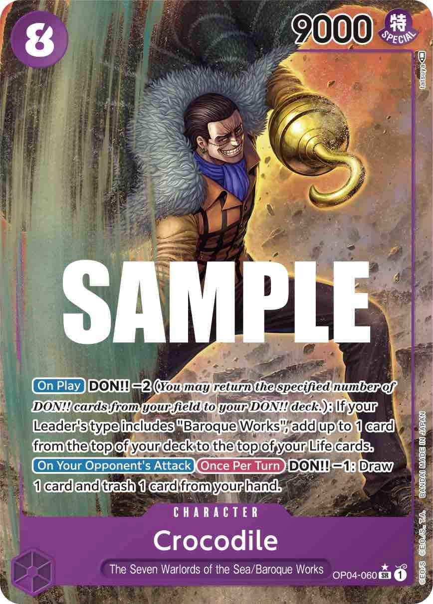 Crocodile (Alternate Art) [Kingdoms of Intrigue] | Good Games Cannington