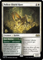 Pollen-Shield Hare // Hare Raising (Promo Pack) [Wilds of Eldraine Promos] | Good Games Cannington