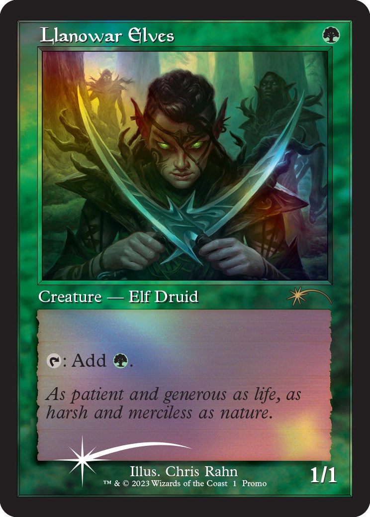 Llanowar Elves (Retro) [Media Promos] | Good Games Cannington
