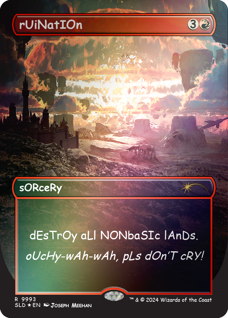 rUiNatIOn (Rainbow Foil) [Secret Lair Drop Series] | Good Games Cannington