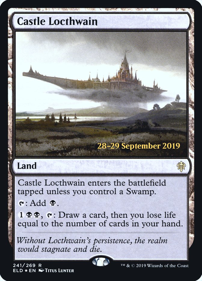 Castle Locthwain [Throne of Eldraine Prerelease Promos] | Good Games Cannington