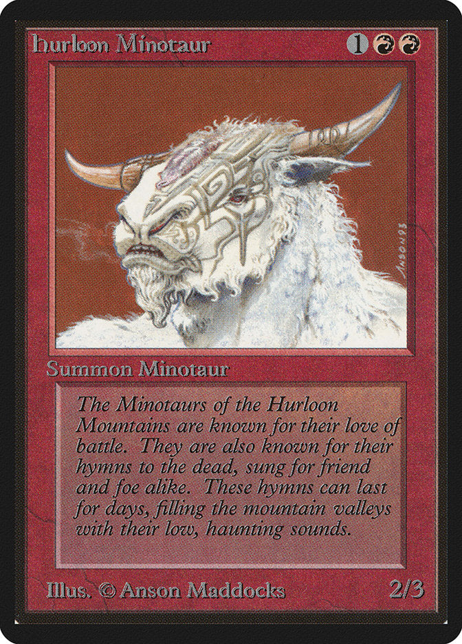 Hurloon Minotaur [Beta Edition] | Good Games Cannington