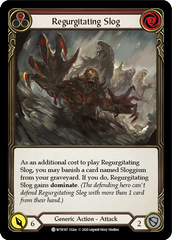 Regurgitating Slog (Red) [U-WTR197] (Welcome to Rathe Unlimited)  Unlimited Rainbow Foil | Good Games Cannington