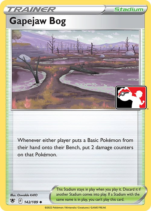 Gapejaw Bog (142/189) [Prize Pack Series Three] | Good Games Cannington