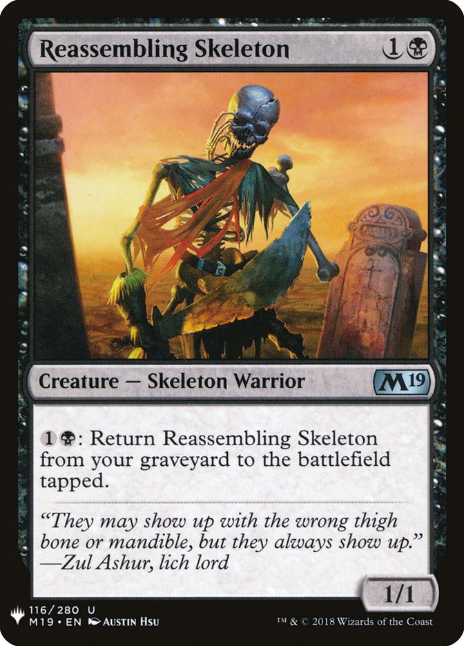 Reassembling Skeleton [Mystery Booster] | Good Games Cannington