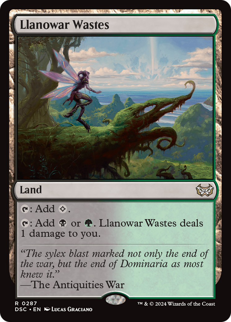 Llanowar Wastes [Duskmourn: House of Horror Commander] | Good Games Cannington