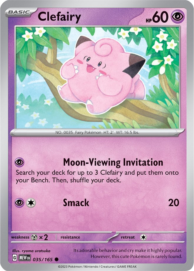 Clefairy (035/165) [Scarlet & Violet 151] | Good Games Cannington