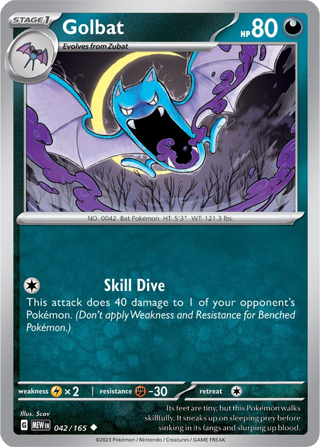 Golbat (042/165) [Scarlet & Violet 151] | Good Games Cannington