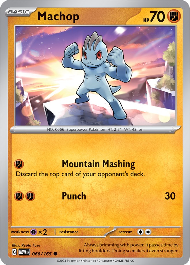 Machop (066/165) [Scarlet & Violet 151] | Good Games Cannington