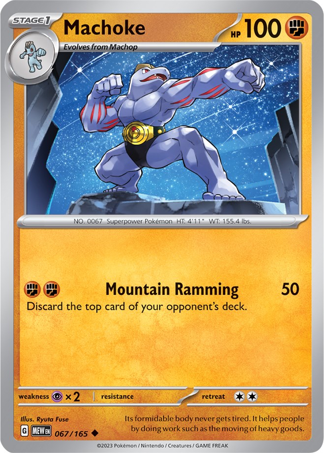 Machoke (067/165) [Scarlet & Violet 151] | Good Games Cannington