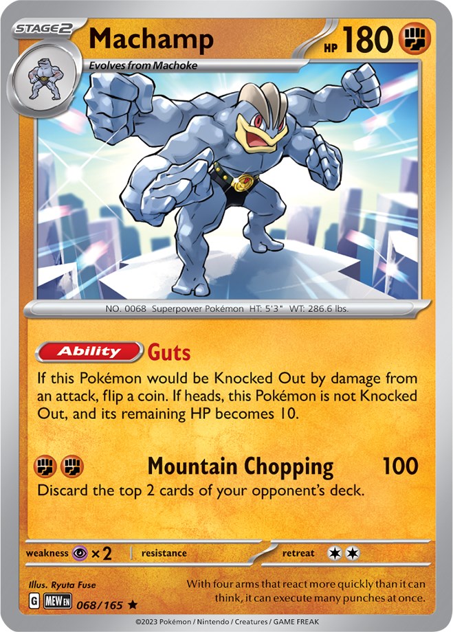 Machamp (068/165) [Scarlet & Violet 151] | Good Games Cannington