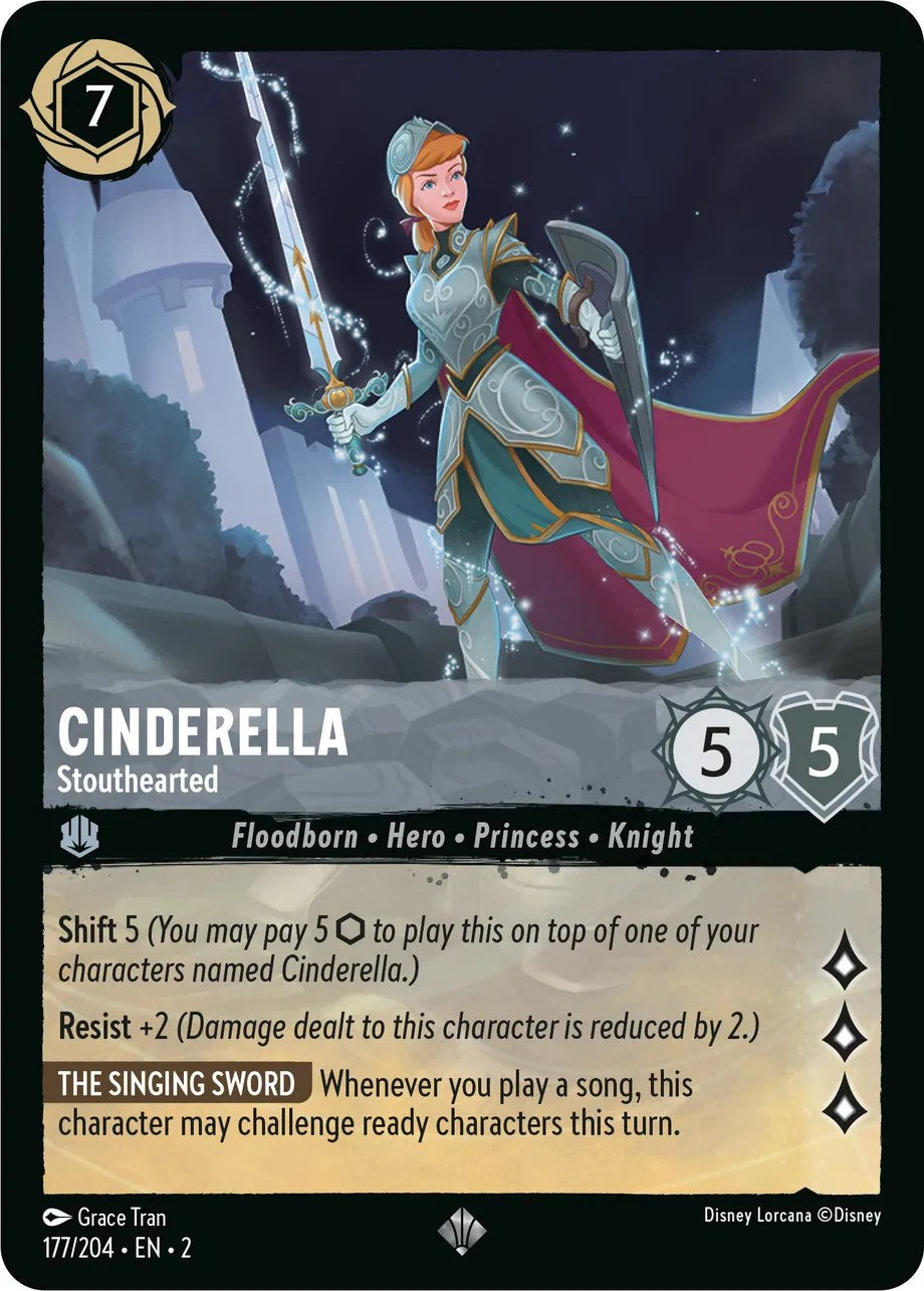 Cinderella - Stouthearted (177/204) [Rise of the Floodborn] | Good Games Cannington