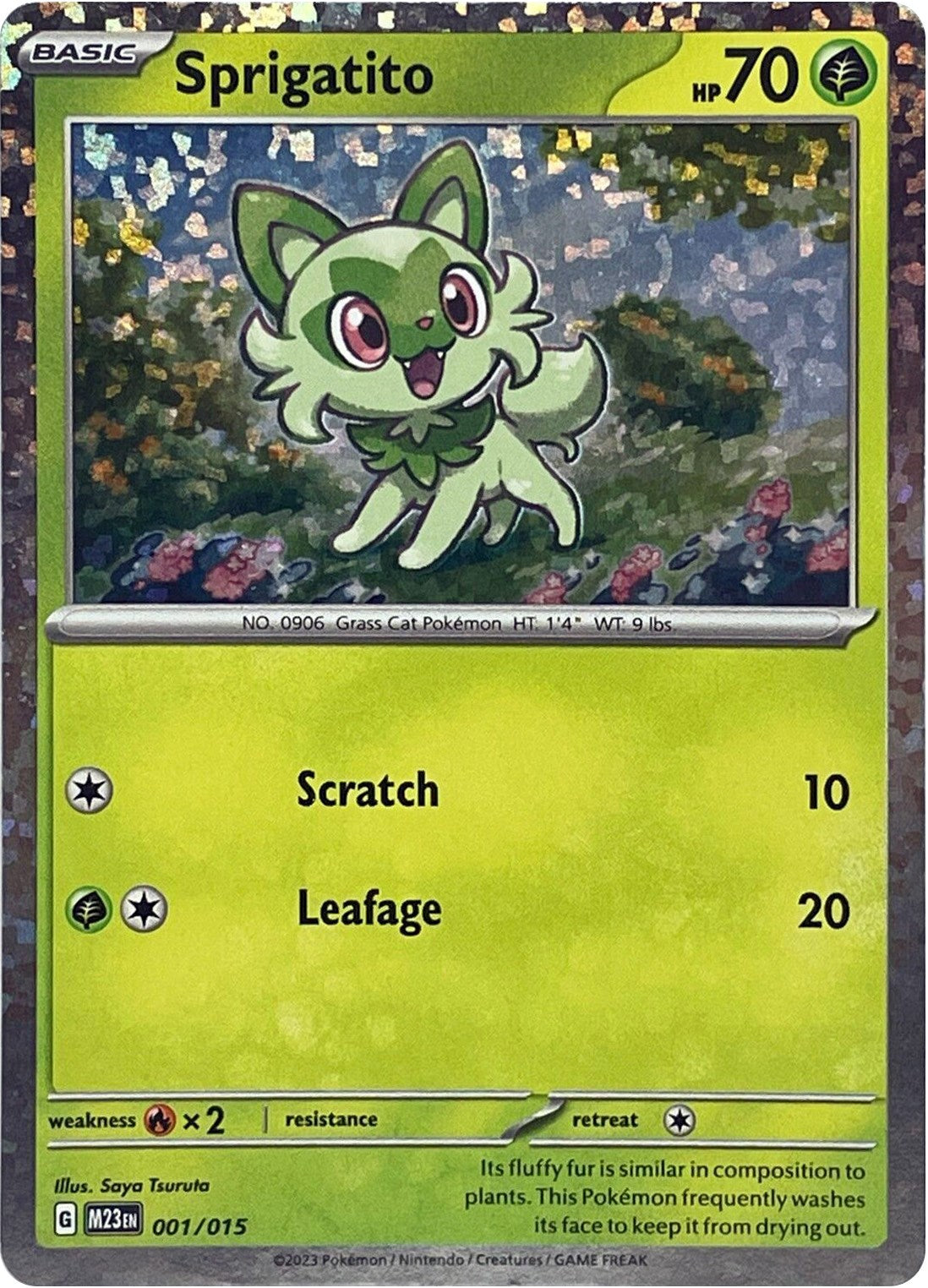 Sprigatito (001/015) [McDonald's Promos: 2023 Collection] | Good Games Cannington