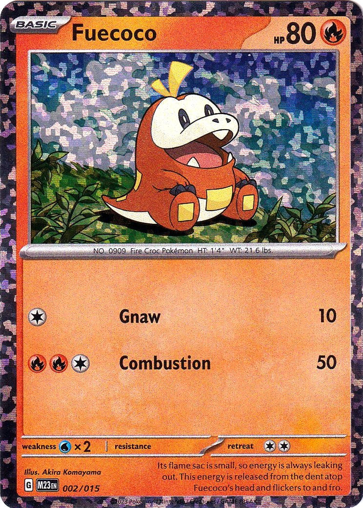 Fuecoco (002/015) [McDonald's Promos: 2023 Collection] | Good Games Cannington