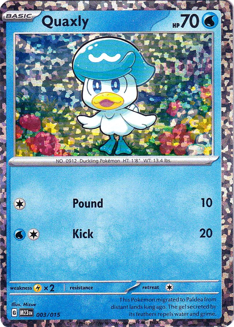 Quaxly (003/015) [McDonald's Promos: 2023 Collection] | Good Games Cannington