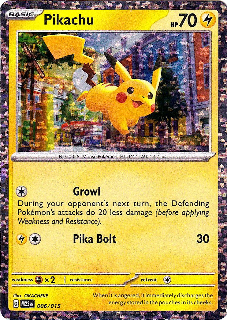 Pikachu (006/015) [McDonald's Promos: 2023 Collection] | Good Games Cannington