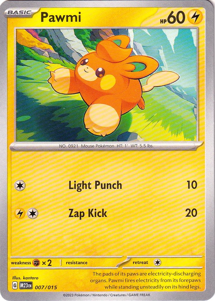 Pawmi (007/015) [McDonald's Promos: 2023 Collection] | Good Games Cannington