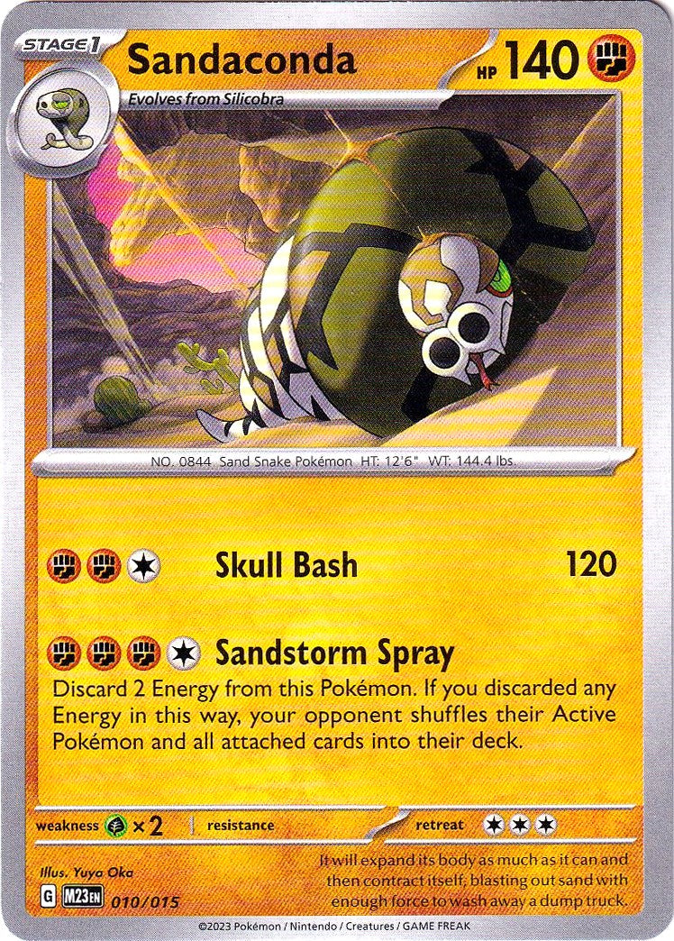 Sandaconda (010/015) [McDonald's Promos: 2023 Collection] | Good Games Cannington