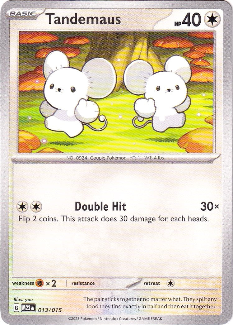 Tandemaus (013/015) [McDonald's Promos: 2023 Collection] | Good Games Cannington